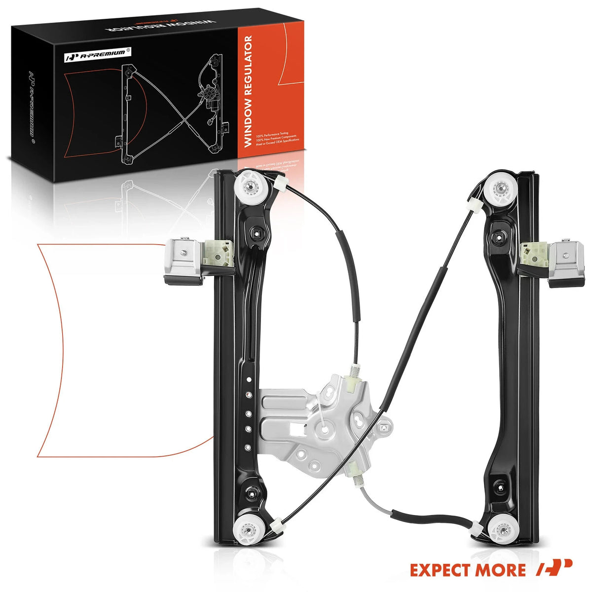 2011-2012 Chevrolet Cruze 1-Pc Power Window Regulator Front Right Passenger Side