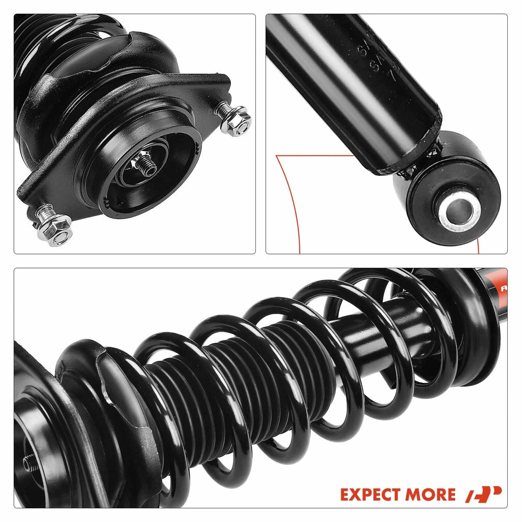 2-Pc Complete Strut + Coil Spring Rear Driver & Passenger A-Premium APSA0530
