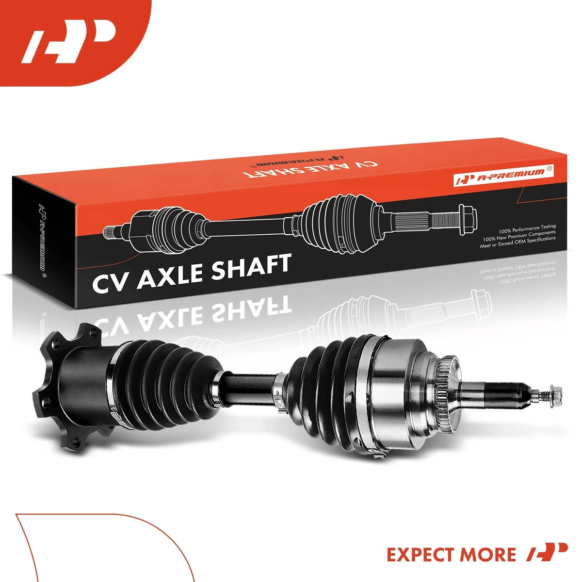 1-Pc CV Axle Shaft Assembly Front Driver or Passenger A-Premium APCVA007