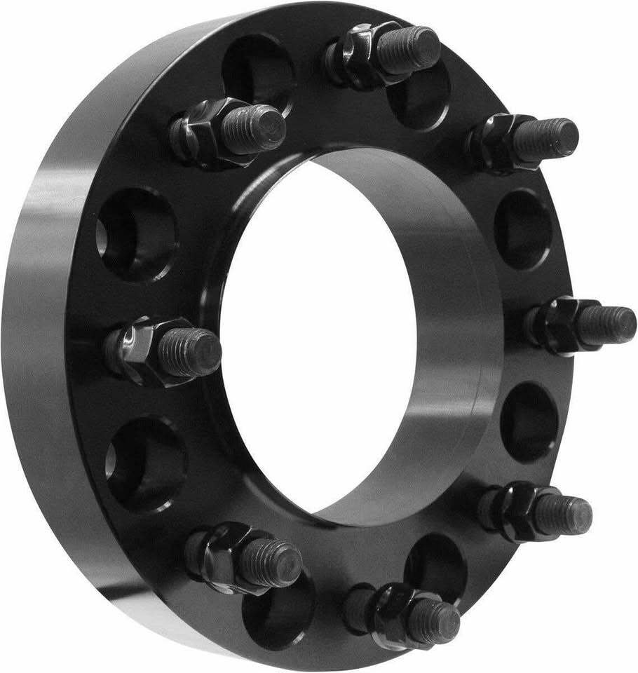 Wheel Spacers 8 on 180mm 1.5" Thick 14mm 1.50 14x1.5 Thread Stud 124.1mm