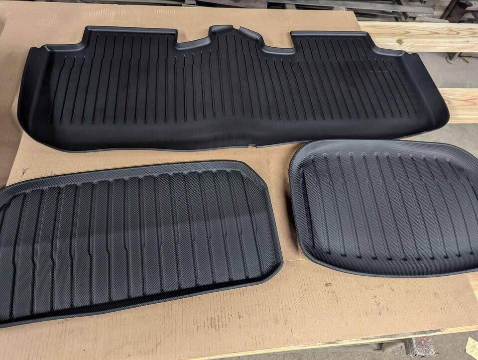 Tesla Model Y Floor Mats 5 Seat 2020 2024 All Weather Custom Fit Brand New