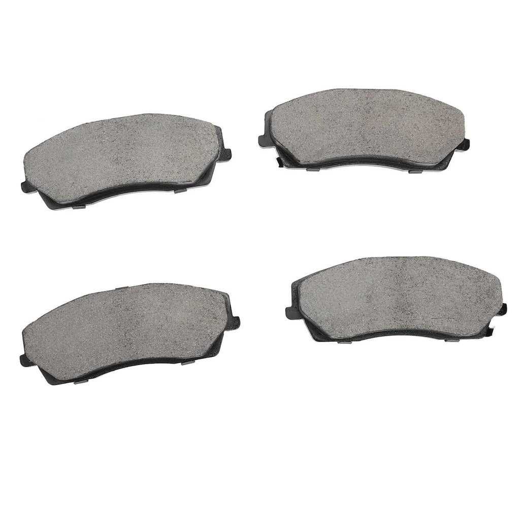 4 Pcs Front Ceramic Brake Pads with Sensor for Chrysler 300 Dodge Challenger