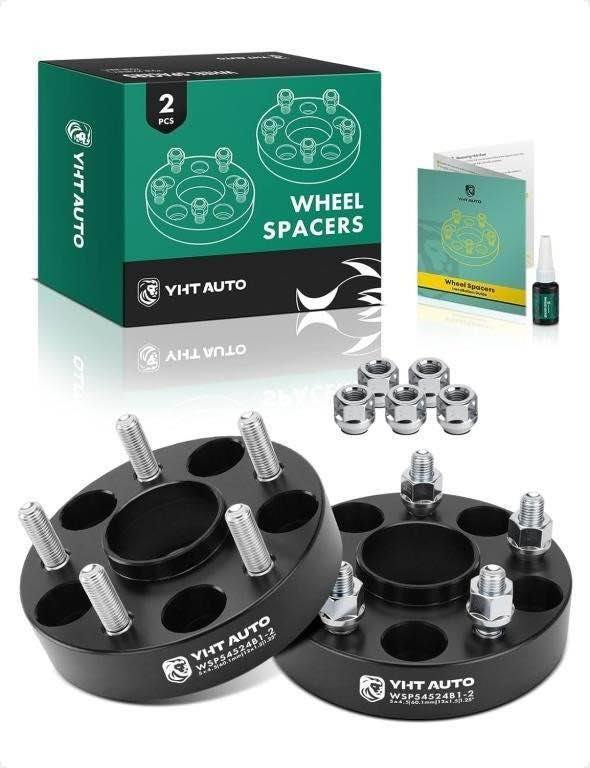 YHTAUTO 5X4.5 HUB CENTRIC SPACERS 1.25" 2PCS