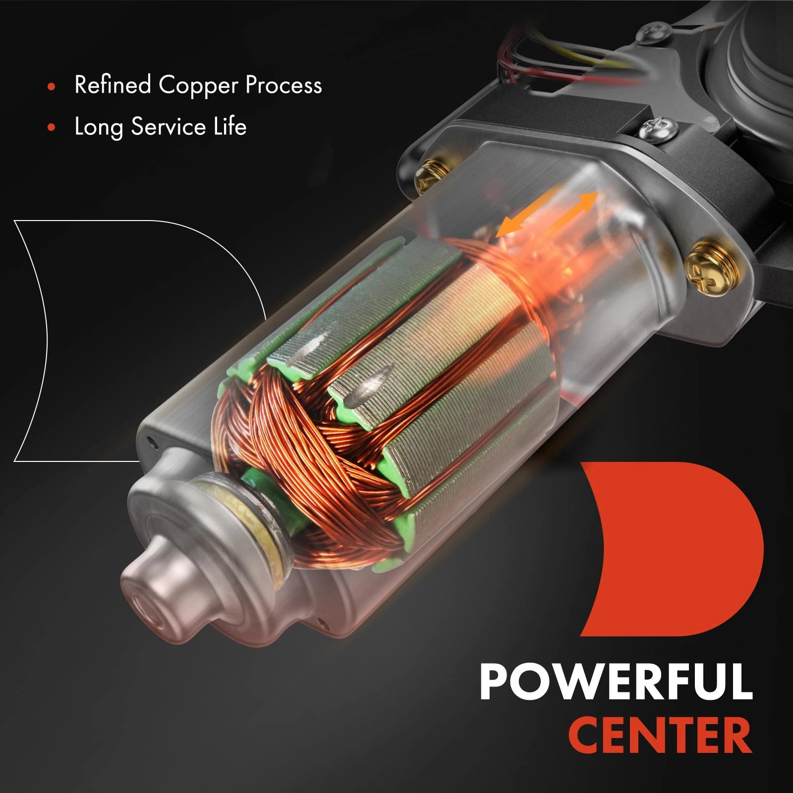 A-Premium APWM0026 Window Motor for Infiniti Nissan
