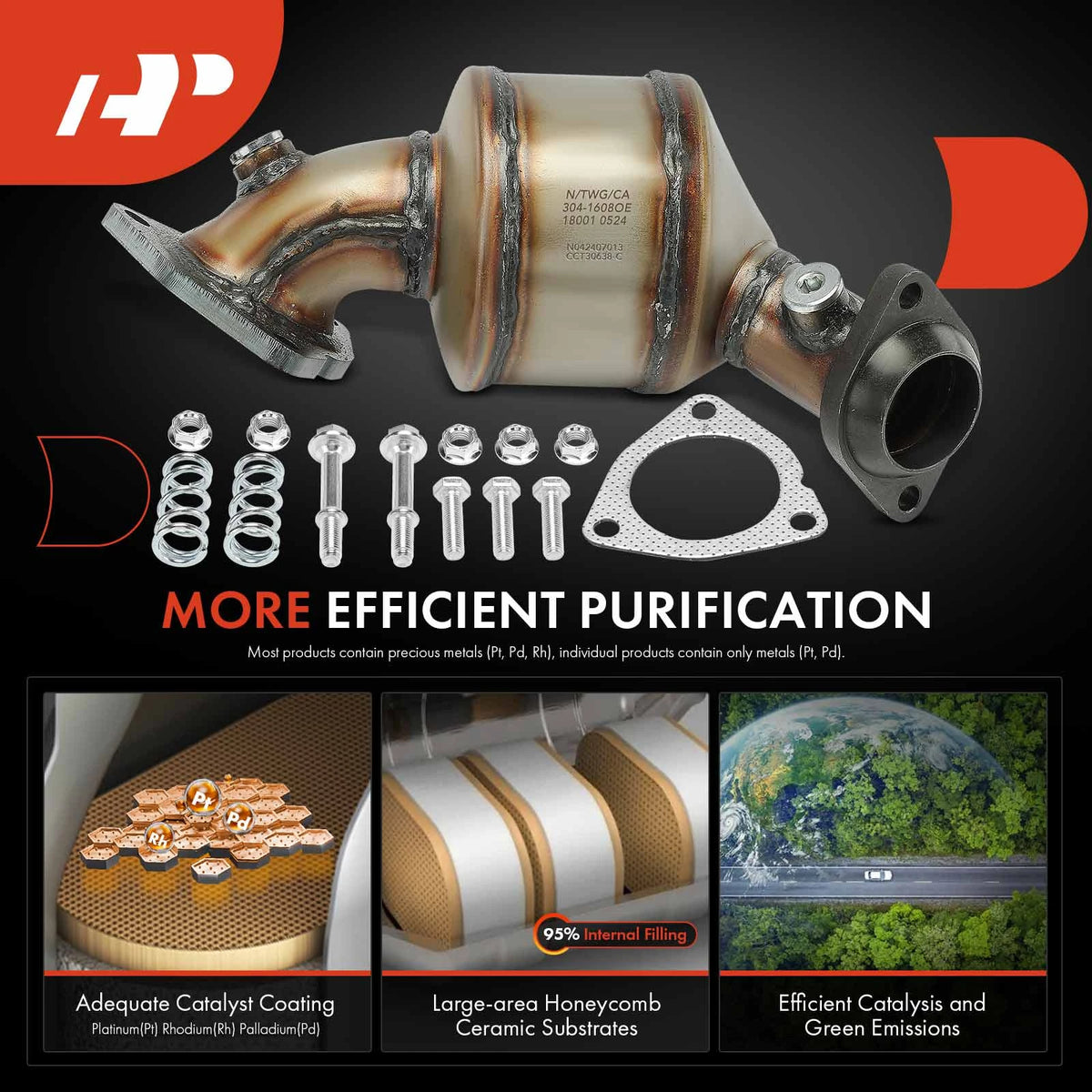 A-Premium APCCT620 Catalytic Converter for Ford Lincoln