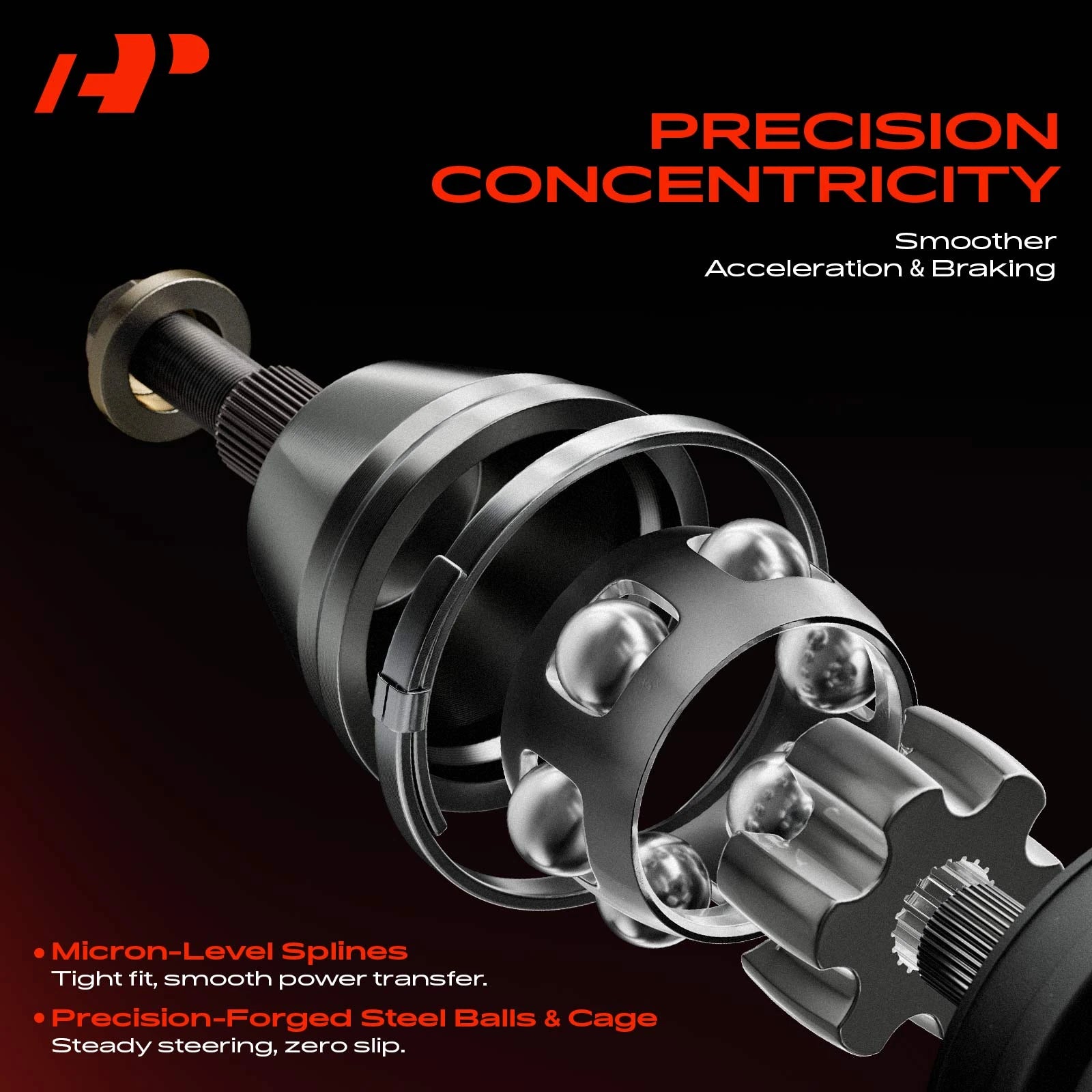 A-Premium APCVA2828 CV Axle Shaft Assembly for Toyota
