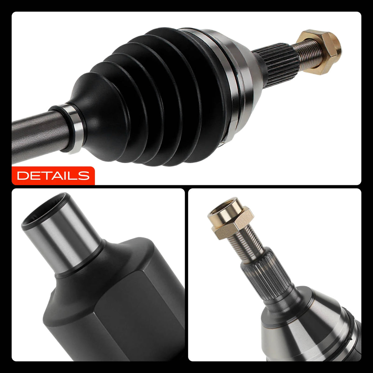 A-Premium APCVA009 CV Axle Shaft Assembly for Chevrolet Pontiac