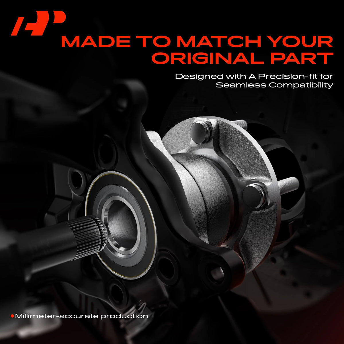 A-Premium APHB0527 Wheel Bearing and Hub Assembly for Pontiac Toyota