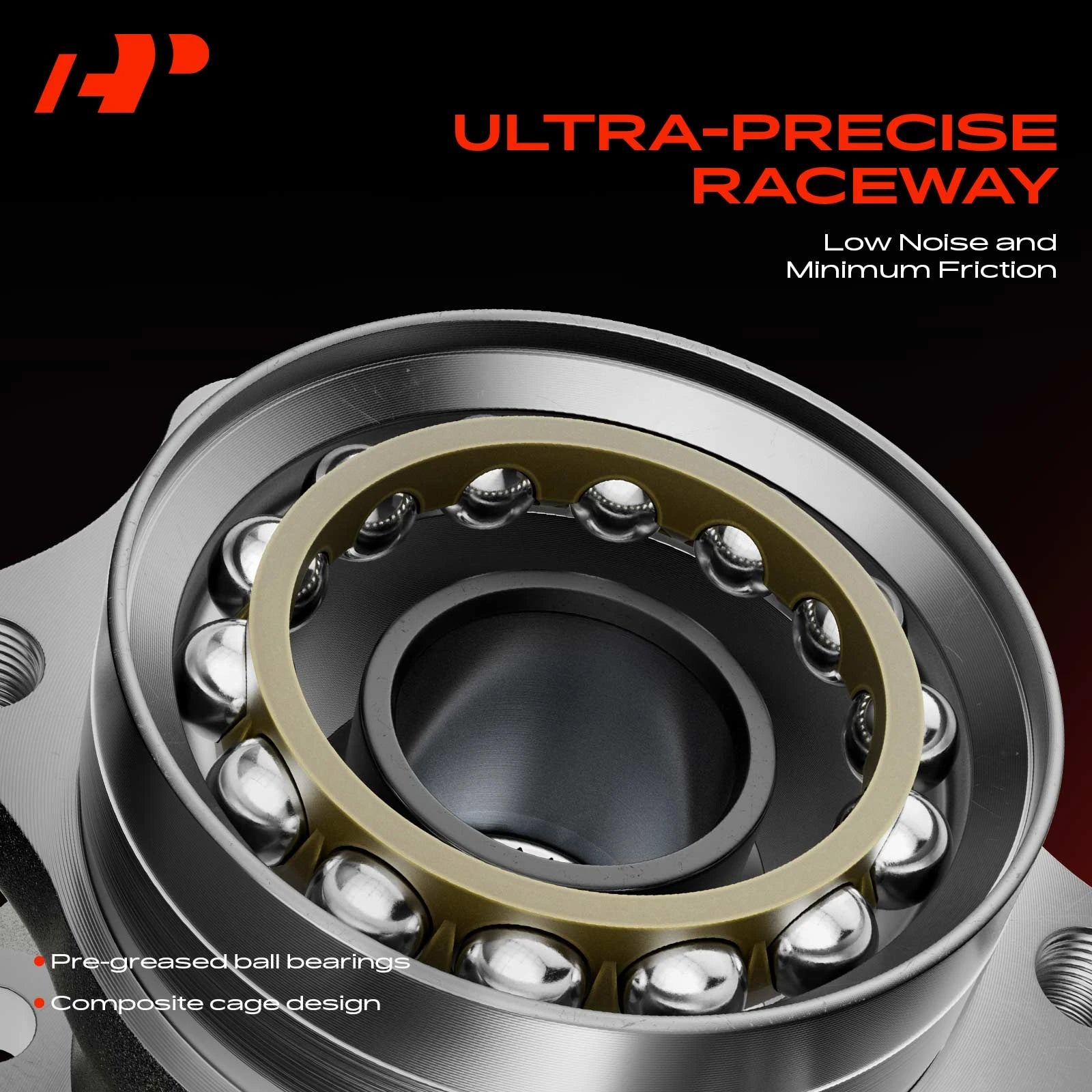 A-Premium APHB0527 Wheel Bearing and Hub Assembly for Pontiac Toyota