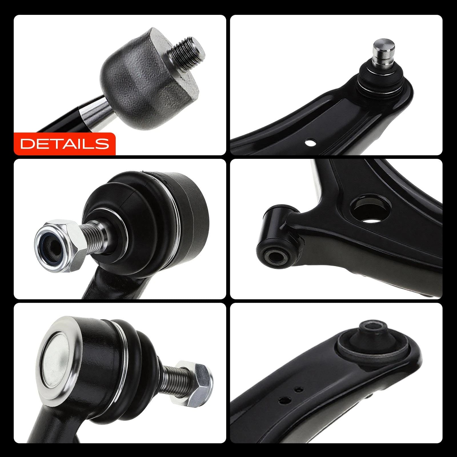 A-Premium Front Suspension Kit for Mitsubishi Lancer Outlander 8-Piece Set