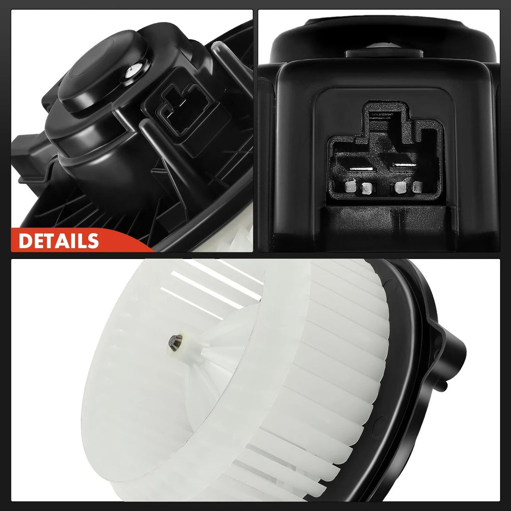 HVAC Heater Blower Motor with Fan Cage for Honda Fit 09-14 L4 1.5L