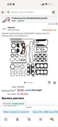labwork Head Gasket Sets HS26265PT1 Replacement for Odyssey Pilot Acura MDX