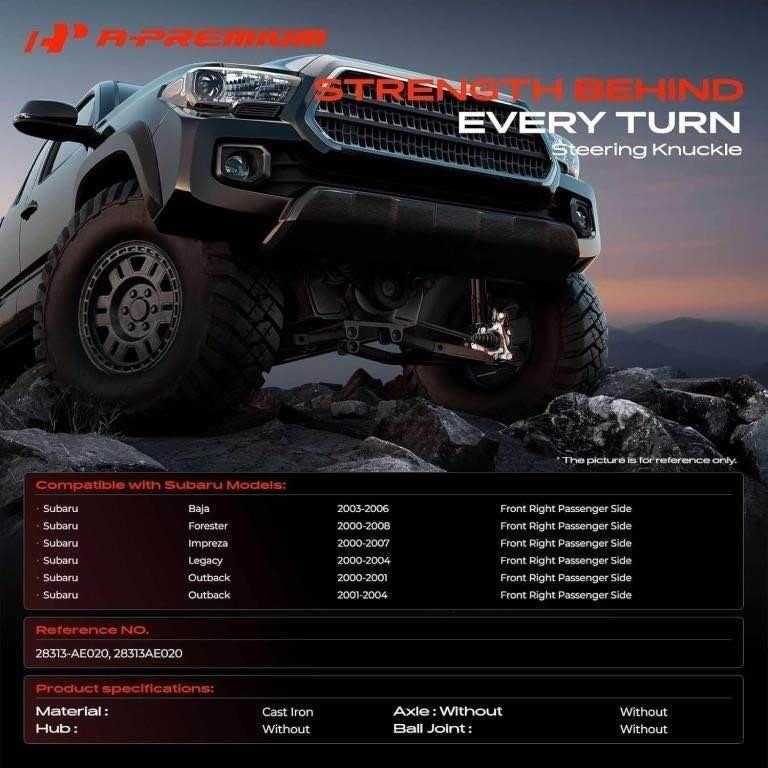 A-PREMIUM FRONT KNUCKLE FOR SUBARU FORESTER