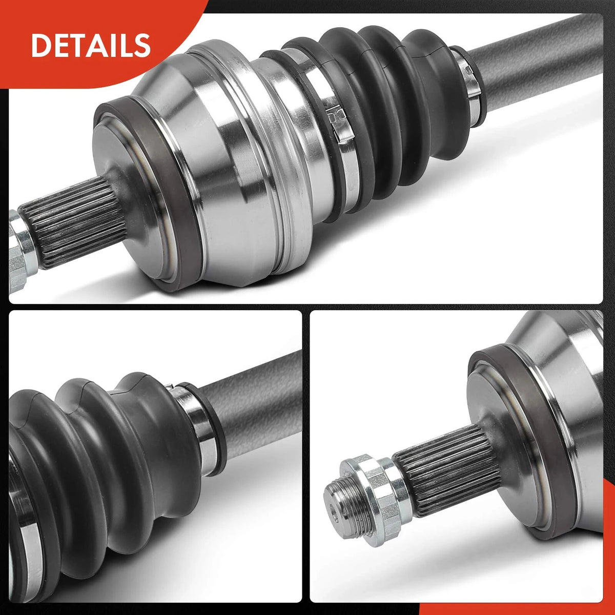 1-Pc CV Axle Shaft Assembly Rear Driver or Passenger A-Premium APCVA3086