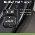 POWER MIRROR SWITCH TOYOTA 4RUNNER 2000-2019