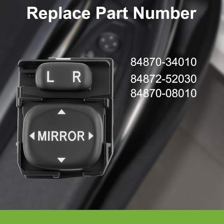 POWER MIRROR SWITCH TOYOTA 4RUNNER 2000-2019
