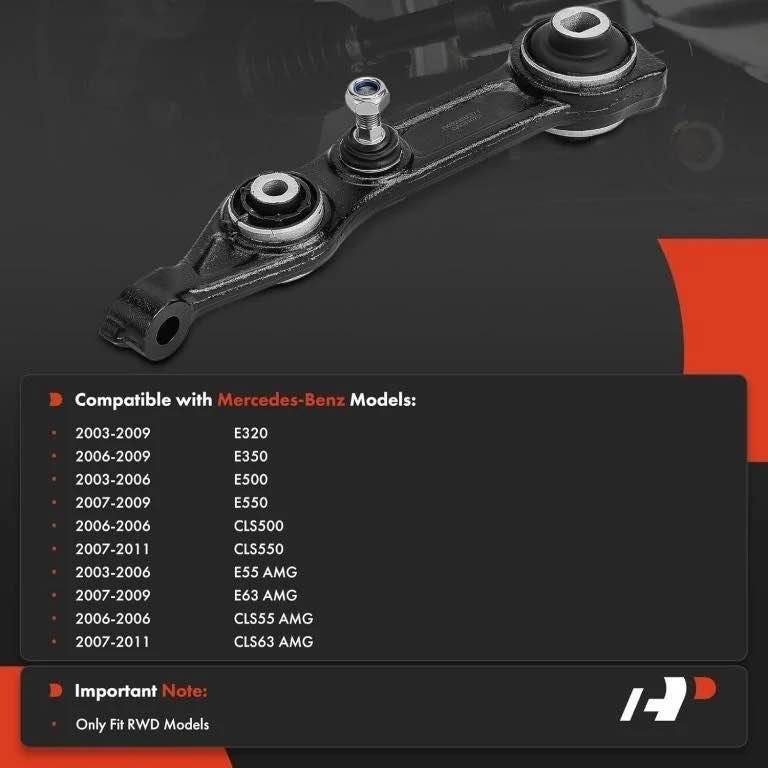 Mercedes A-PREMIUM FRONT LEFT CONTROL ARM WITH BUSHING