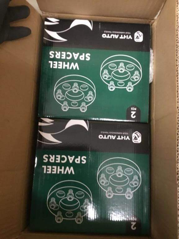 YHTAUTO 4X137 TO 4X156 WHEEL ADAPTERS 1"