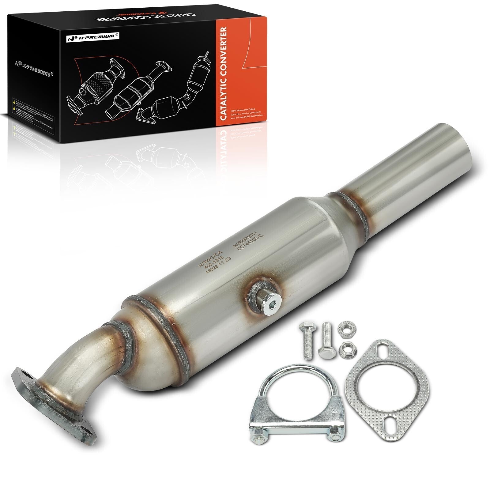 1-PC Catalytic Converter Exhaust Fit Federal Emissions A-Premium APCCT511