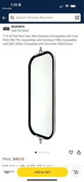 West coast style mirror