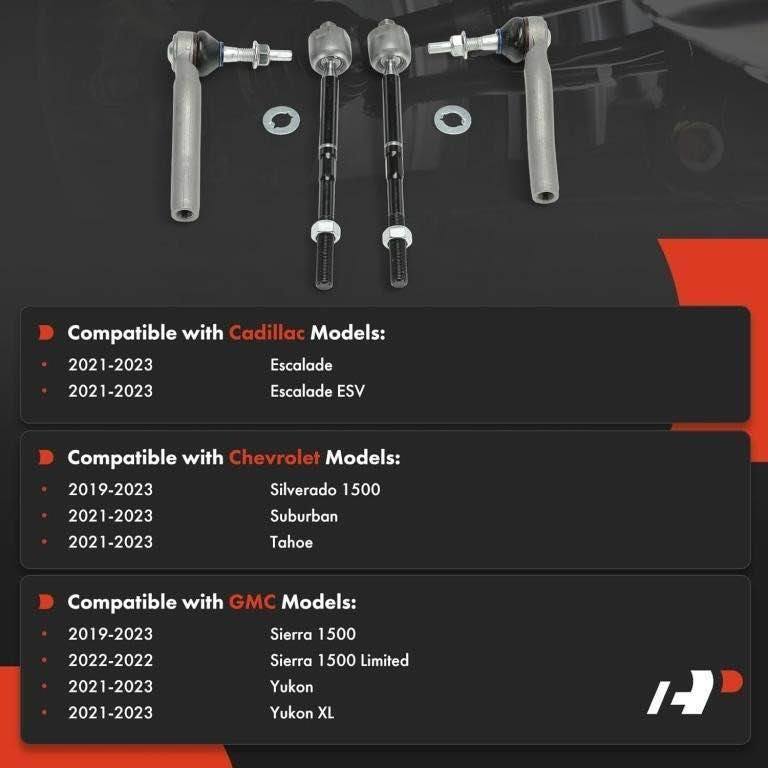 A-PREMIUM TIE ROD END KIT FOR CHEVY/GMC 1500S