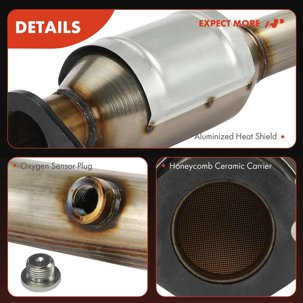 1-PC Catalytic Converter Rear Side Fit Federal Emissions A-Premium APCCT305