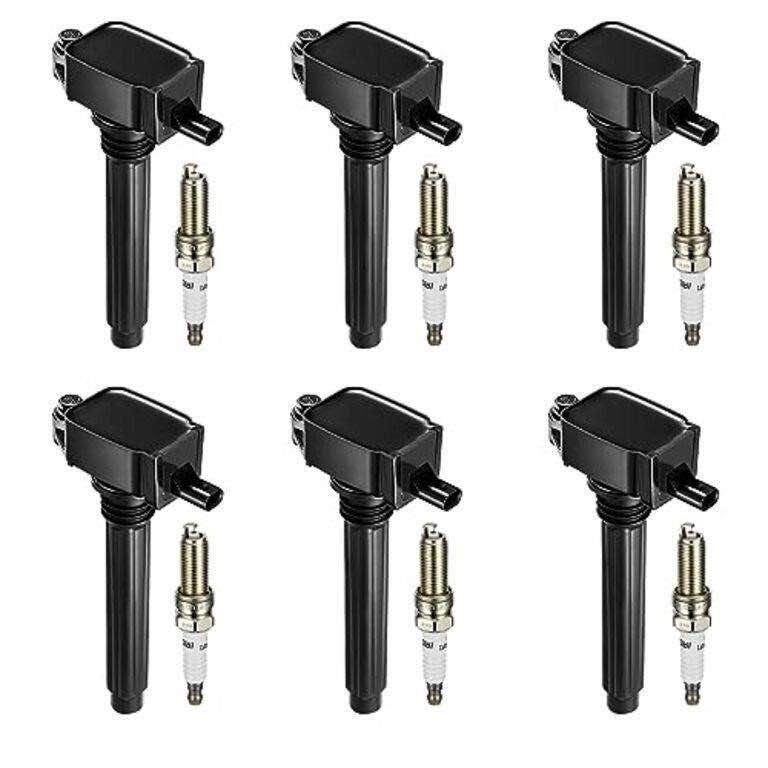 BDFHYK IGNITION COIL UF648 & SPARK PLUGS Dodge