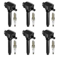 BDFHYK IGNITION COIL UF648 & SPARK PLUGS Dodge