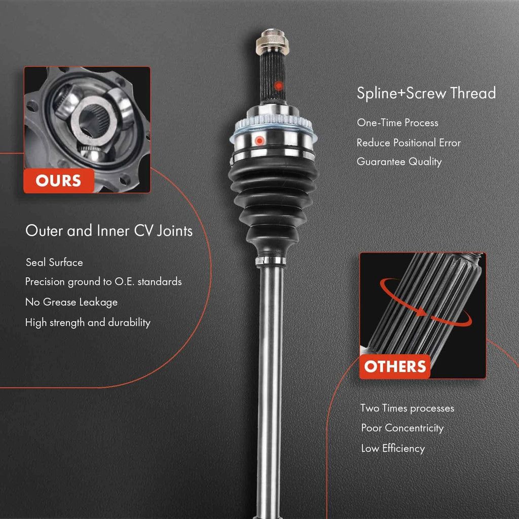 1-Pc CV Axle Shaft Assembly Front Driver or Passenger A-Premium APCVA508