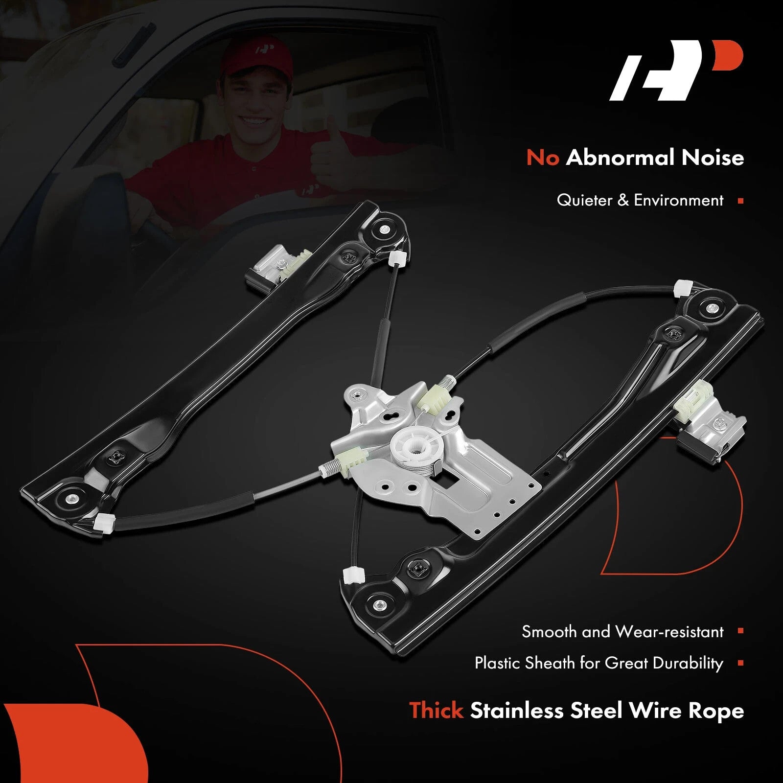 2011-2012 Chevrolet Cruze 1-Pc Power Window Regulator Front Right Passenger Side