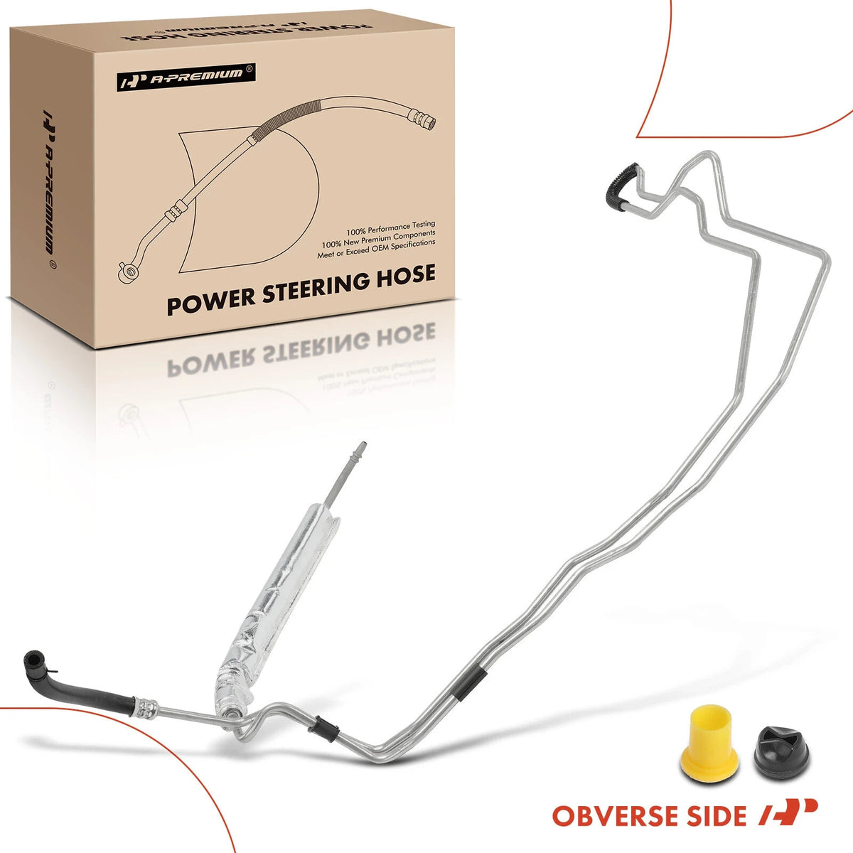 Power Steering Return Hose Assembly for Chevrolet Malibu Pontiac G6 From Gear