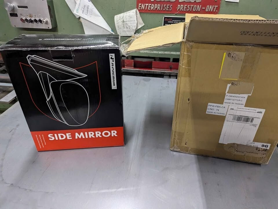 Side Mirrors Pair Fits Nissan Sentra 2020 2021 Heated Manual Folding Turn Signal
