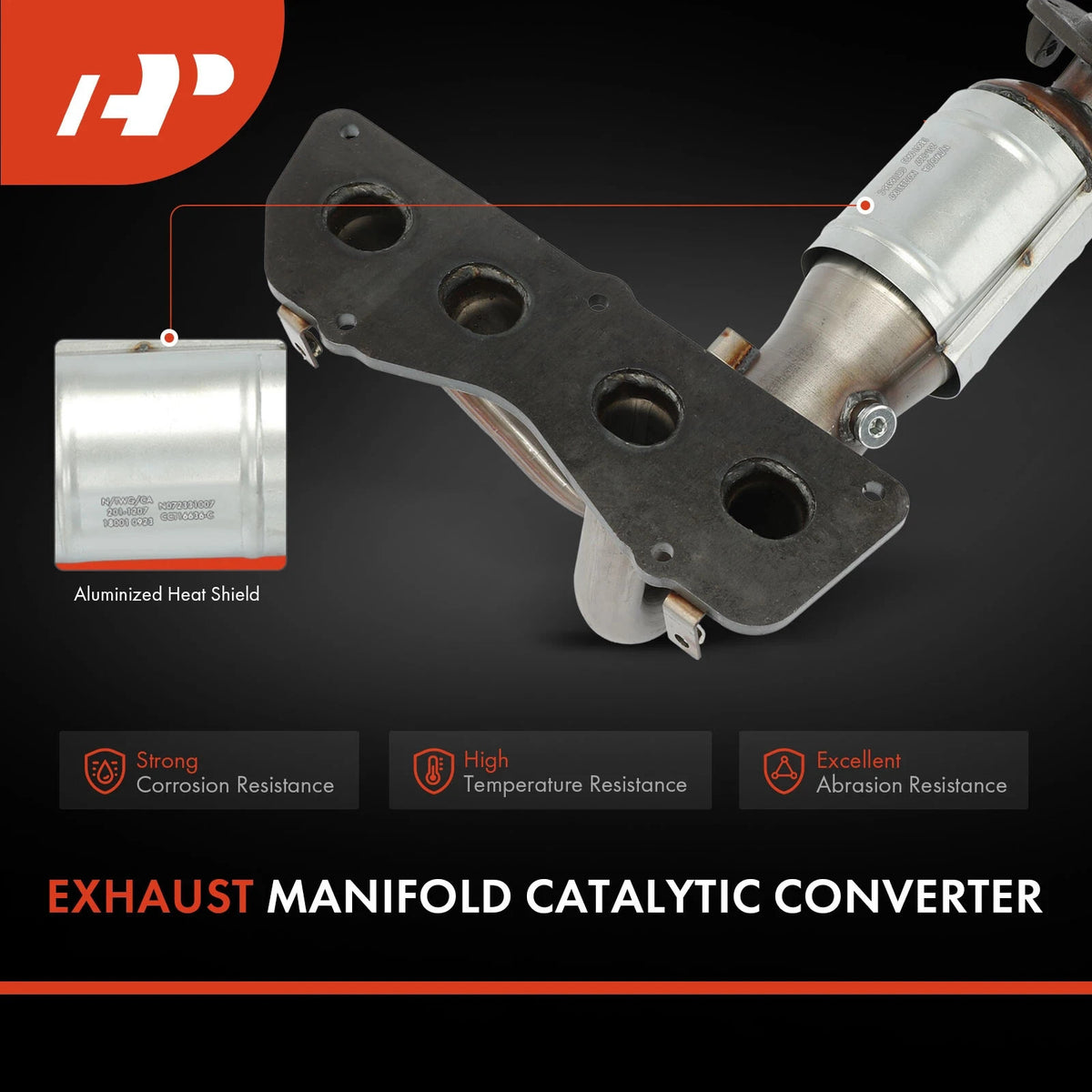 2016 Scion tC 1-PC Catalytic Converter Front Side Fit Federal Emissions