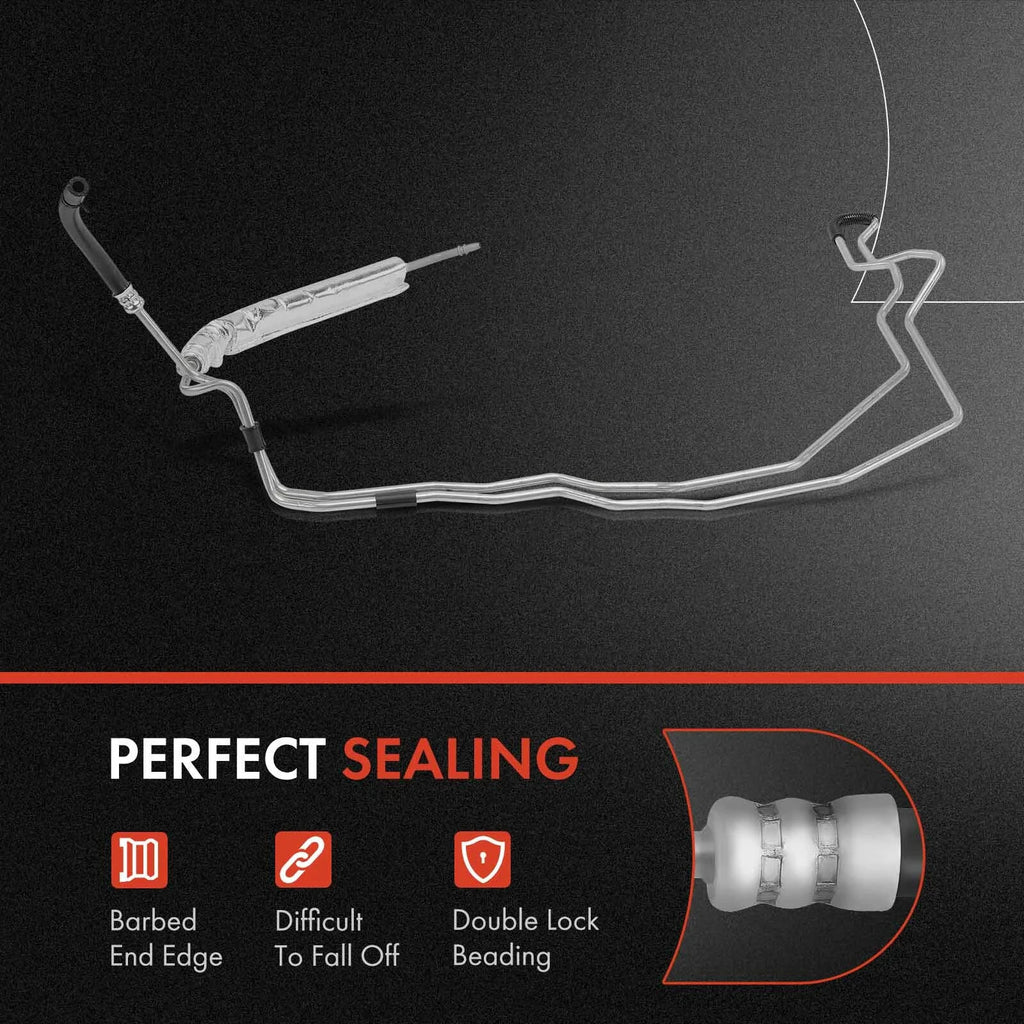 Power Steering Return Hose Assembly for Chevrolet Malibu Pontiac G6 From Gear