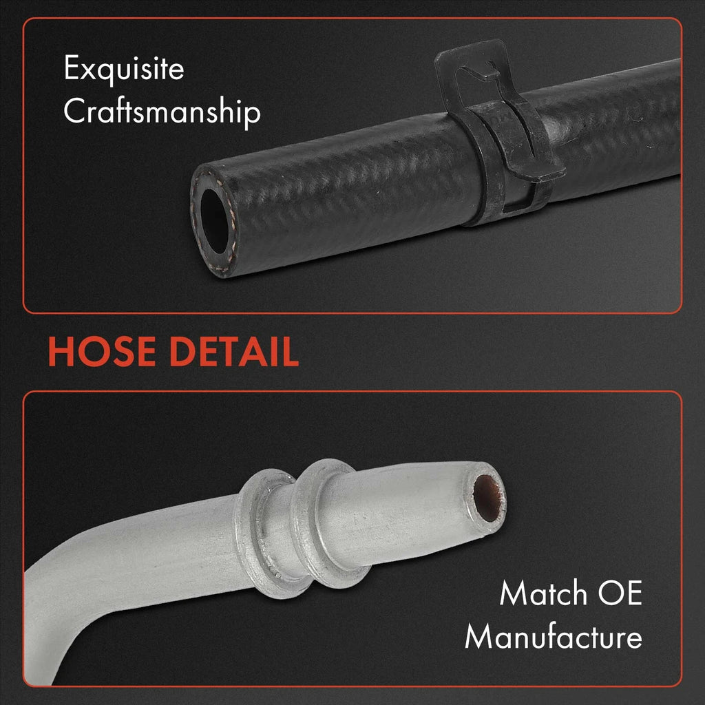 Power Steering Return Hose Assembly for Chevrolet Malibu Pontiac G6 From Gear