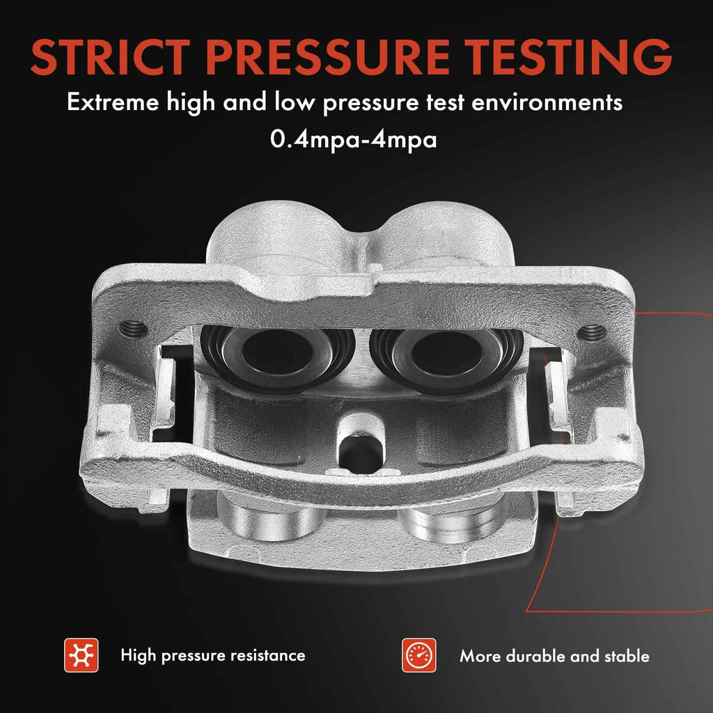 1-Pc Brake Caliper Front Left Driver Side 2-Piston A-Premium APBC0534
