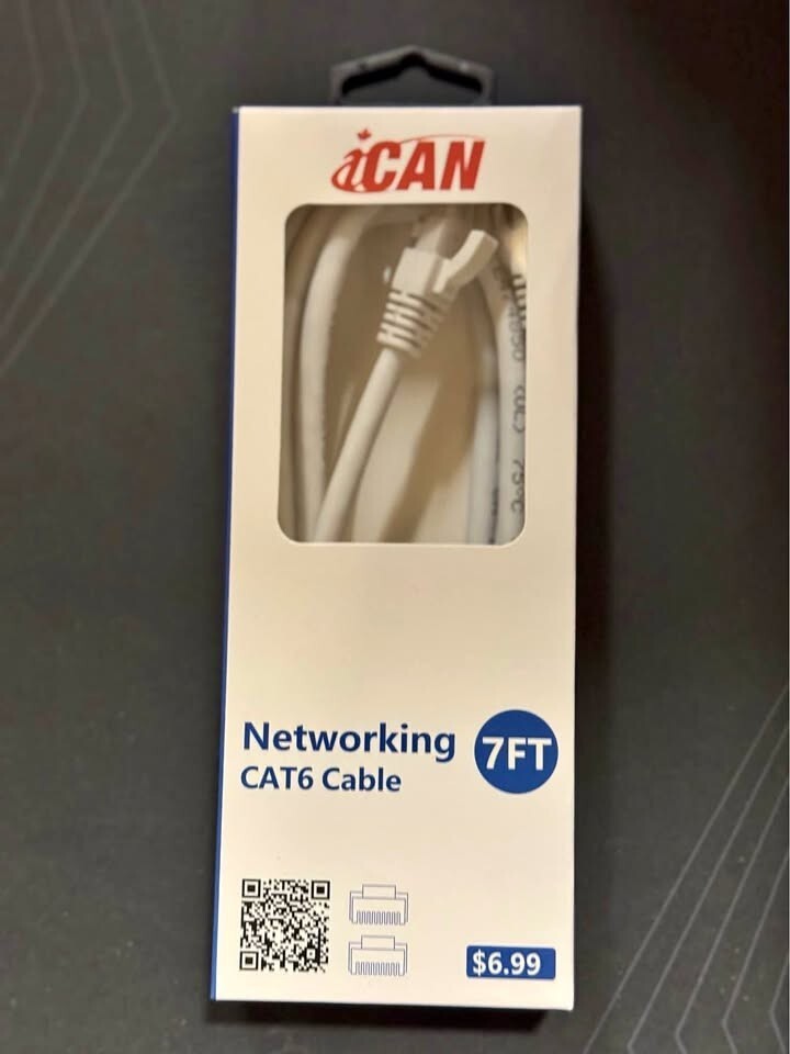 36 Cat6 7’ Cable