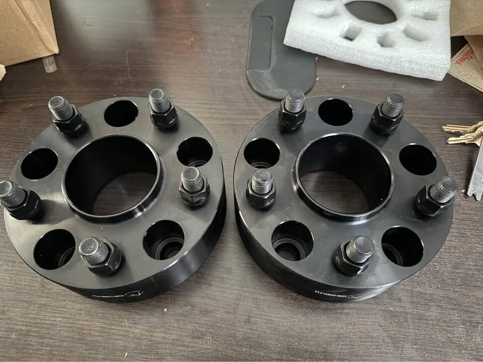 Wheel Accessories Parts 2 Pcs Hubcentric Wheel Spacers Adapters 5x5 5x127 2.00in