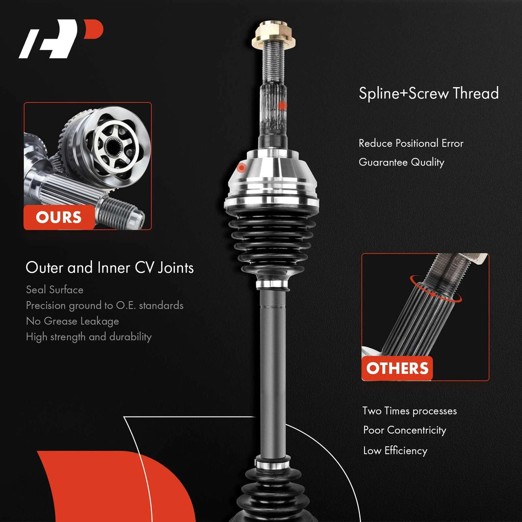 1-Pc CV Axle Shaft Assembly Front Right Passenger Side A-Premium APCVA470