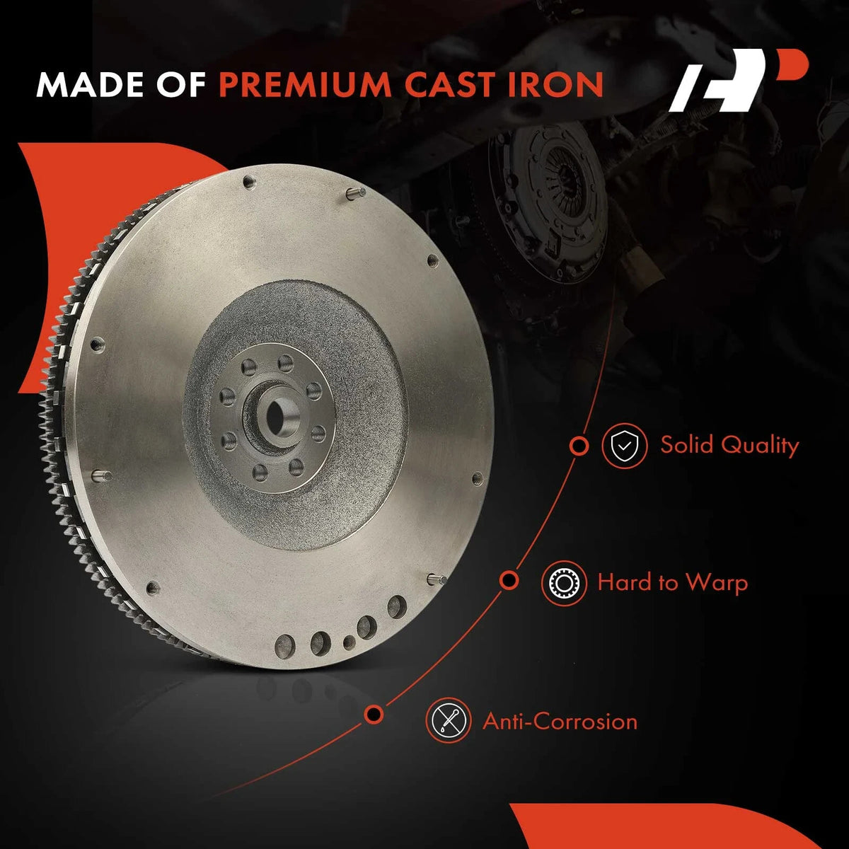 Clutch Flywheel 8 Holes 146 Teeth for Jeep Wrangler 2007-201