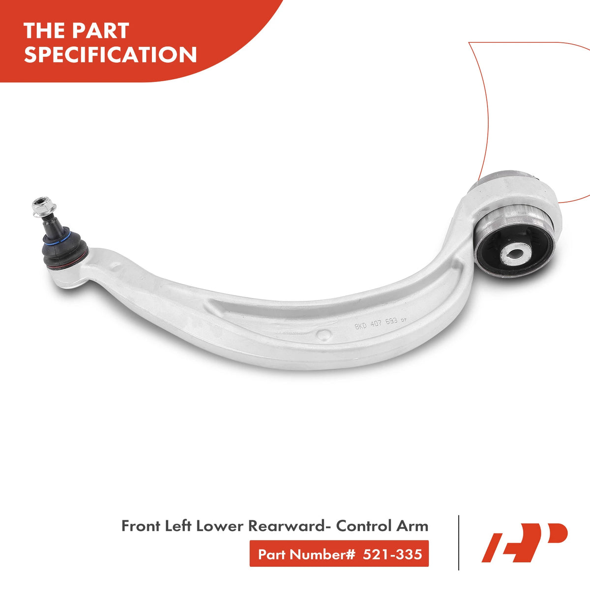 A-Premium APCA4411 Front Lower Control Arm for Audi