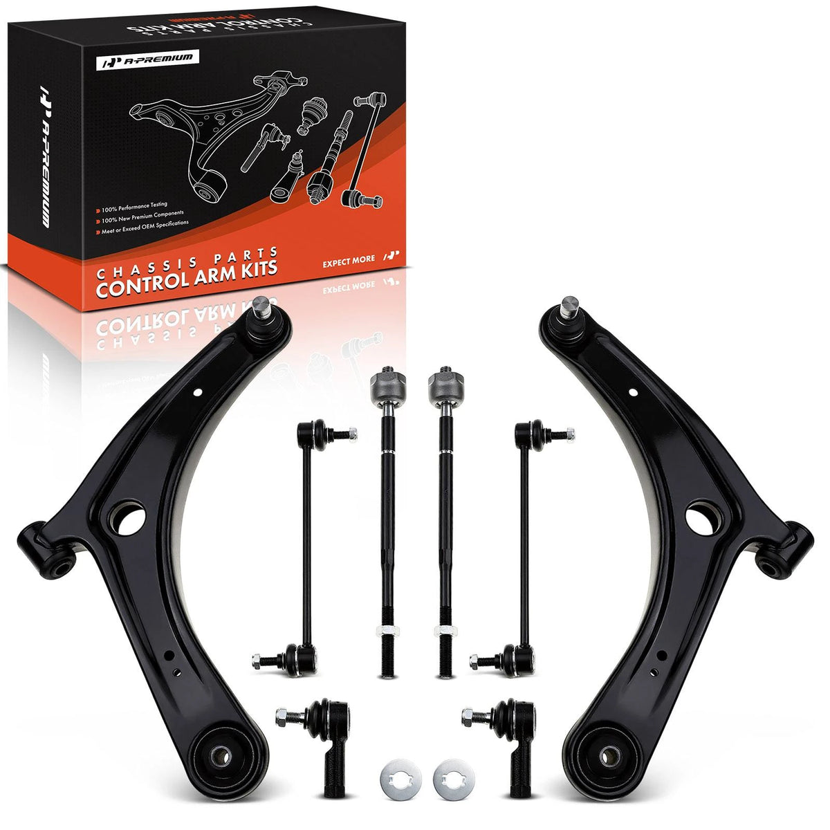 A-Premium Front Suspension Kit for Mitsubishi Lancer Outlander 8-Piece Set