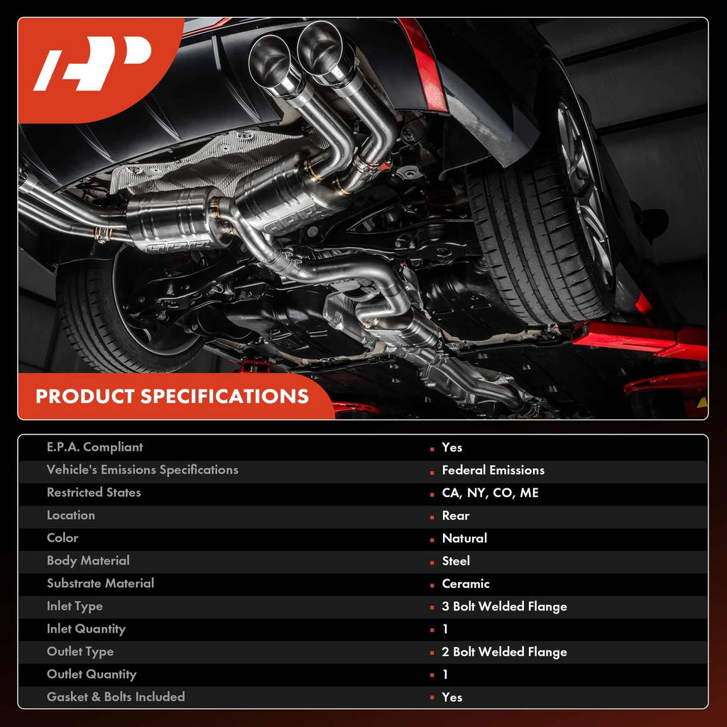 A-Premium APCCT136 Rear Catalytic Converter for Subaru