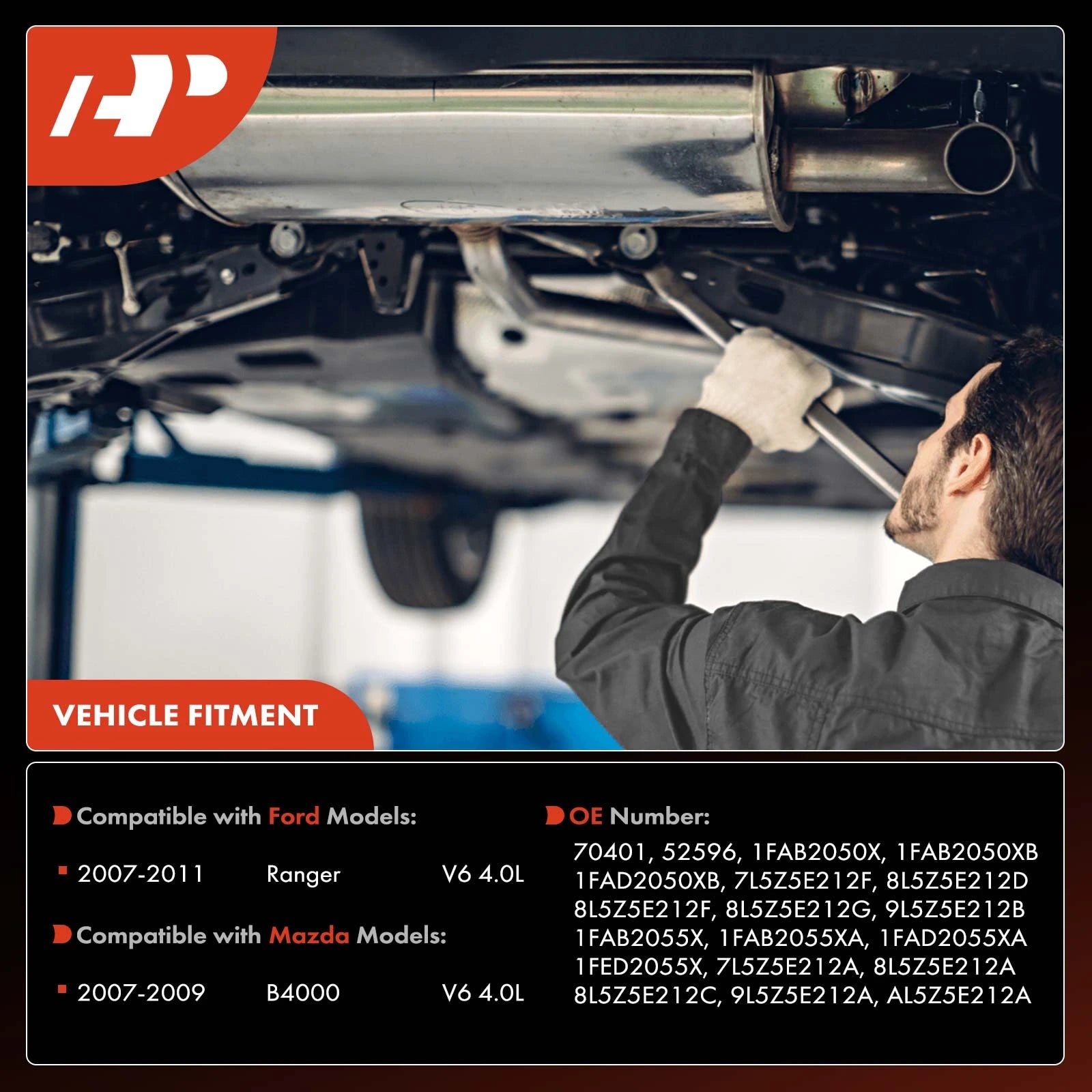 A-Premium APCCT137 Catalytic Converter for Ford Mazda