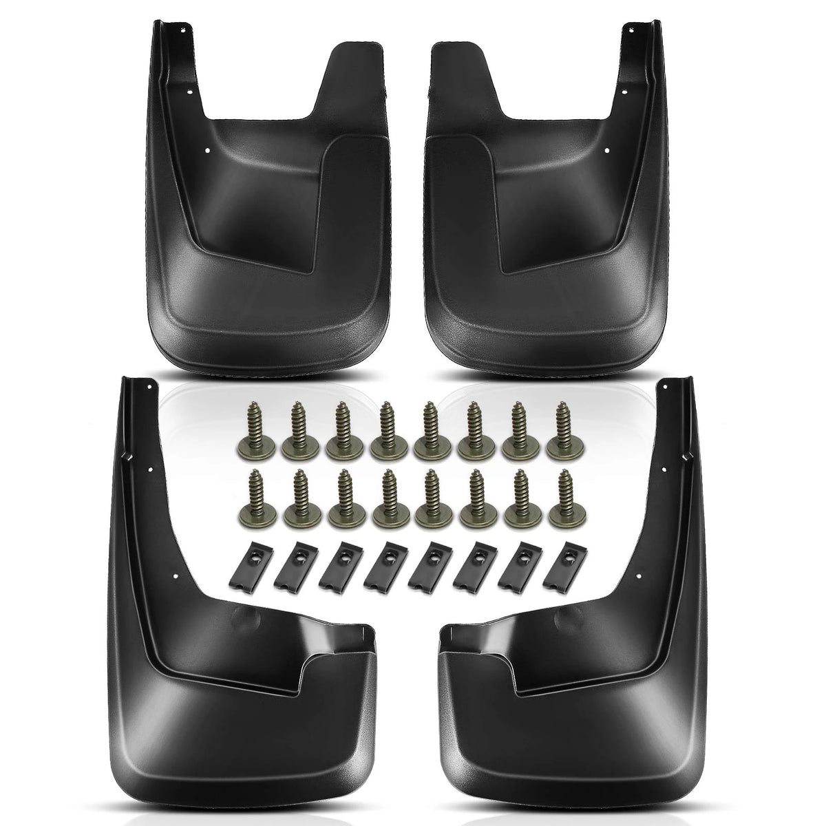 A-Premium Mud Flaps Splash Guards for 2019-2024 Ram 1500 4-Piece Set