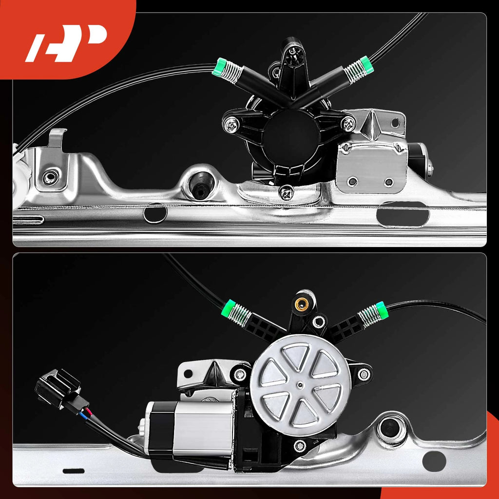 A-Premium WR0171 Front Window Regulator with Motor for Chevrolet GMC 2-Piece Set