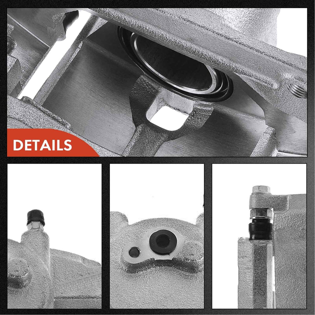 1-PC Brake Caliper Front Right Passenger Side 1-Piston A-Premium APBC0318