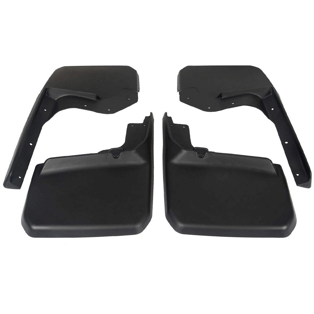 4 Pcs Front & Rear Mud Flaps Splash Guards for Jeep Wrangler JK 2007-2018