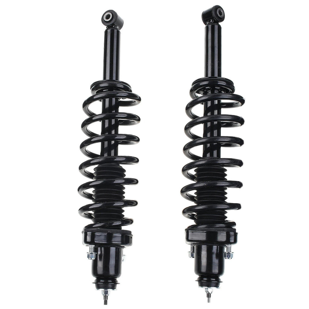 2-Pc Complete Strut + Coil Spring Rear Driver & Passenger A-Premium