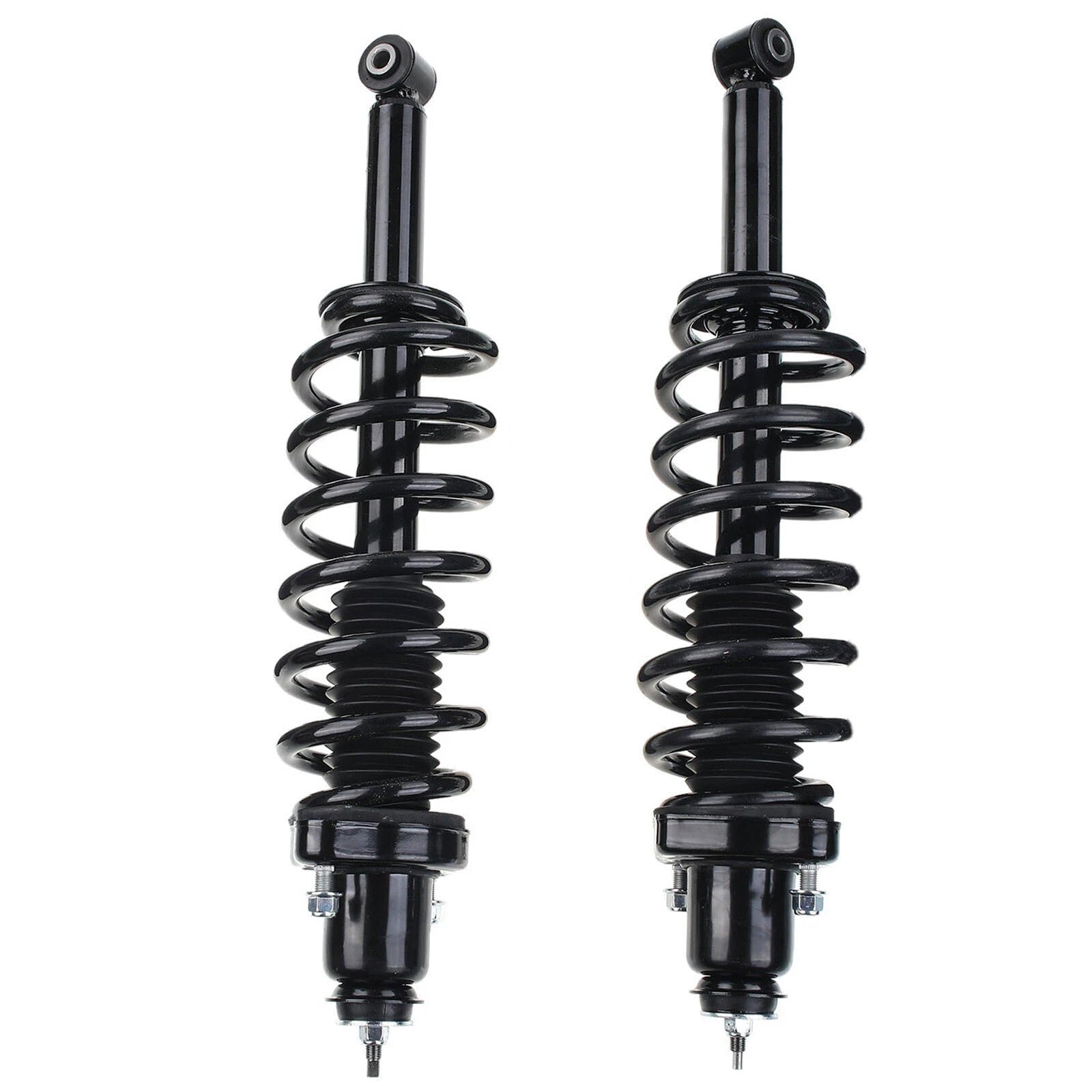 2-Pc Complete Strut + Coil Spring Rear Driver & Passenger A-Premium